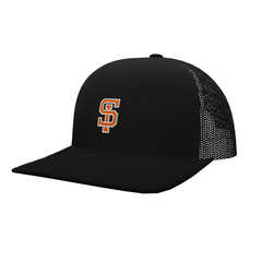 SI Orioles Team Trucker Hat White/Orange