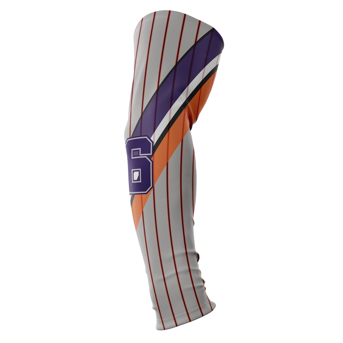 SI Orioles Team Compression Arm Sleeve Grey