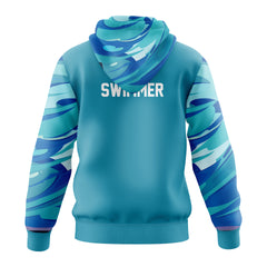 Woodland Hills Aquatic Team Sublimated Hoodie