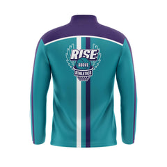 Quarter Zip Long Sleeve Pullover Jersey