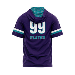 Pullover Hooded Short Sleeve Jersey