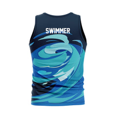 Woodland Hills Aquatic Team Sublimated Tank Top