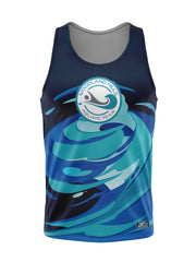 Woodland Hills Aquatic Team Sublimated Tank Top